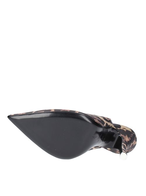 Satin slingback pump THE ATTICO | 221W5032 V038MACULATO